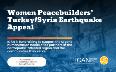Women Peacebuilders’ Turkey/Syria Earthquake Appeal