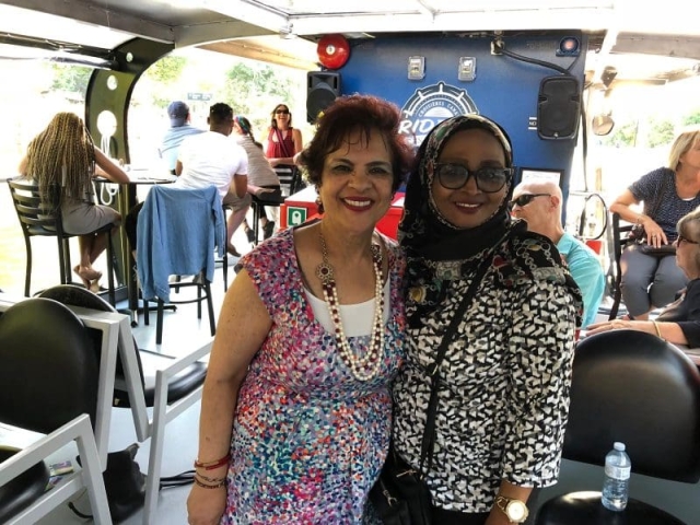 Senator Mobina Jaffer and Sureya Roble Hersi